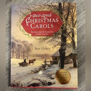 Best-Loved Christmas Carols Hardcover Book — Ron Clancy (No CD)